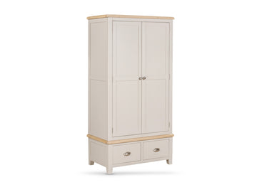 Windermere Double Wardrobe with 2 Drawers- Painted