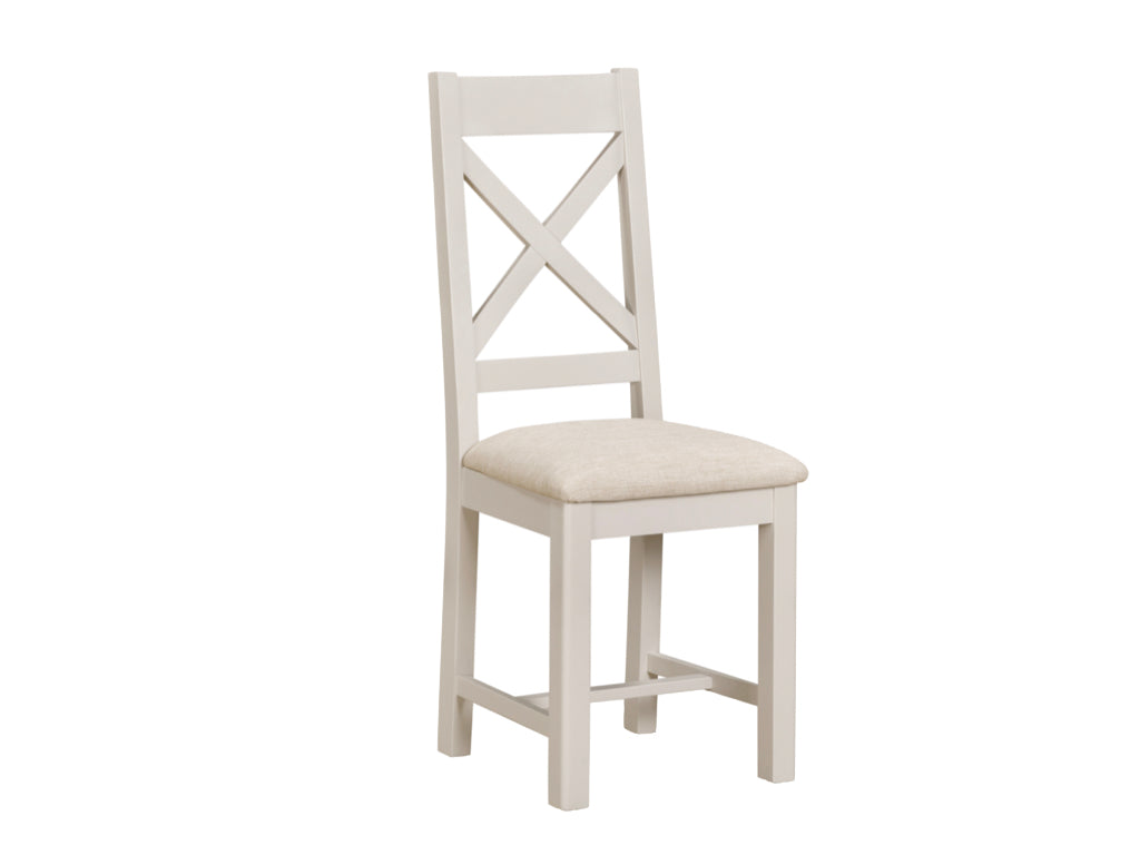 Windermer Cross Back Dining Chairs Set of 2- Painted