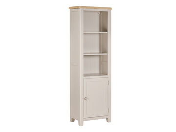 Windermere 1 Door Tall Narrow Bookcase-  Painted