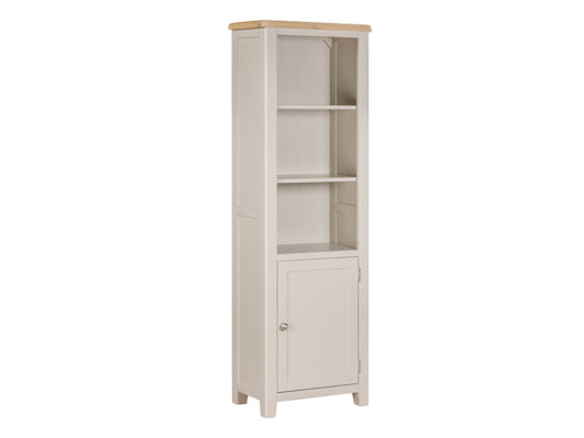 Windermere 1 Door Tall Narrow Bookcase-  Painted