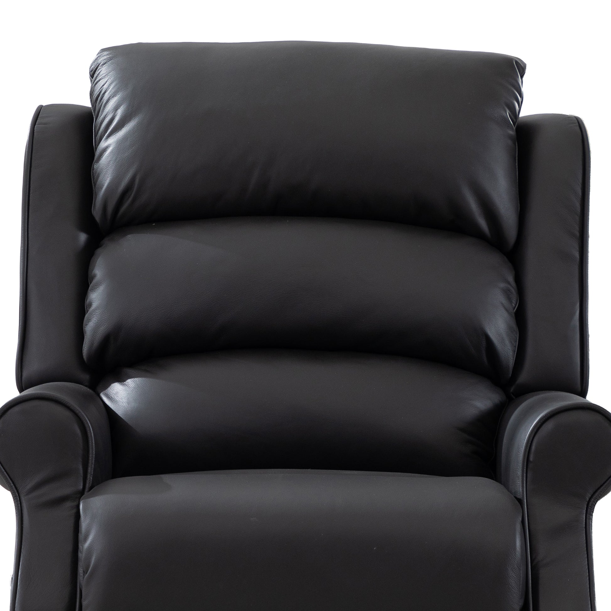 Windsor Black Leather Lift & Tilt Recliner - Dual Motor
chair on a white background