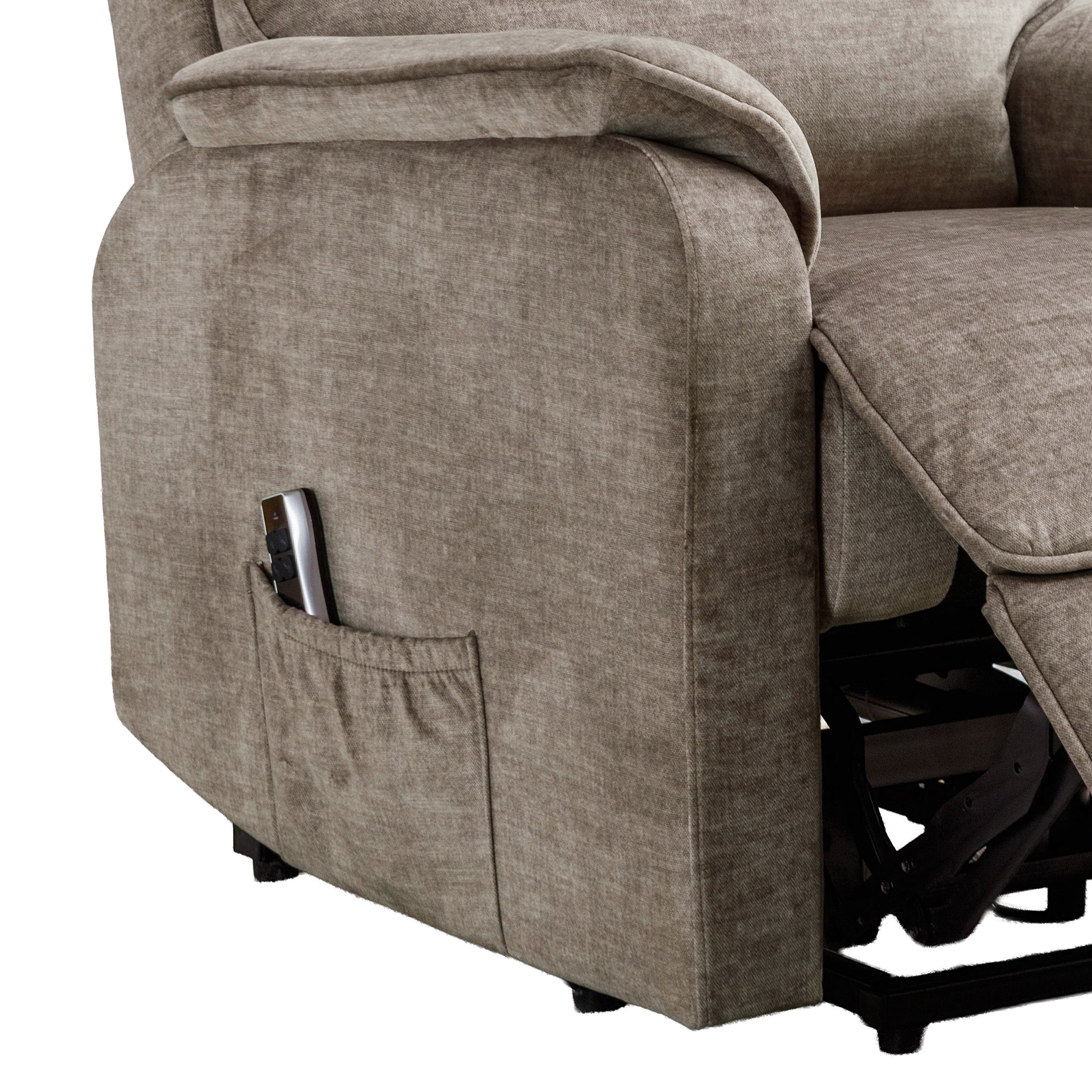 Savoy Electric Lift & Tilt Dual Motor Chair - Taupe