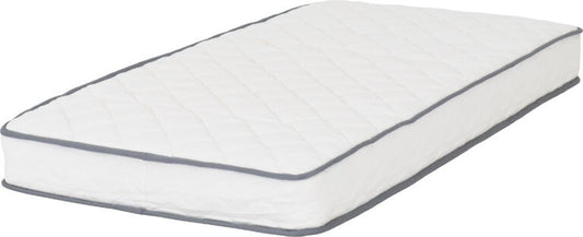 Yasmin 3' Single Roll-Up Mattress 18cm (Bonnell Spring) – White