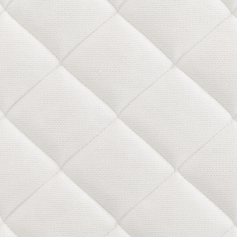 Close-up of Yasmin white mattress