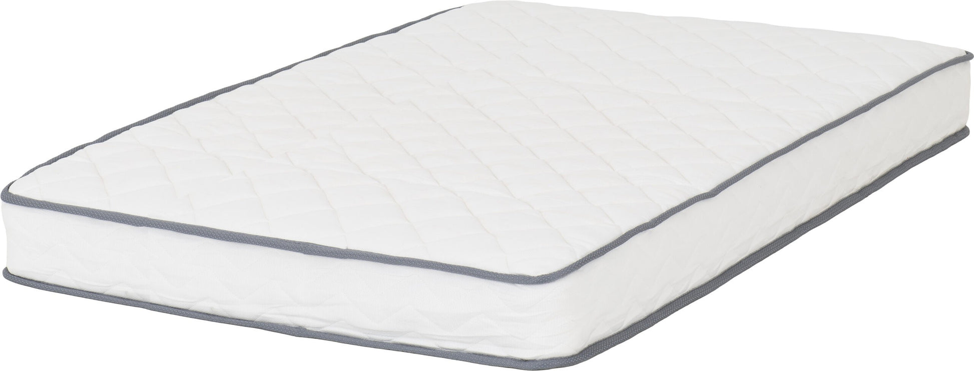 Yasmin 4'6" Roll-Up Mattress 18cm (Bonnel Spring) - White