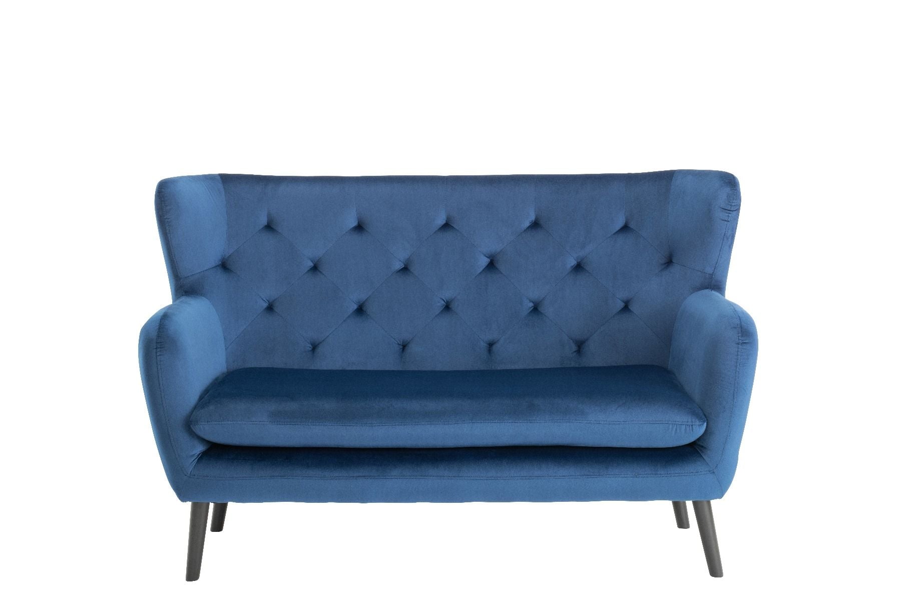 Yak 2 Seater Sofa - Royal Blue - Velvet