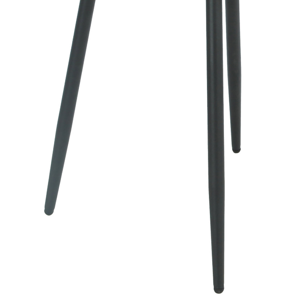 Argenta Light Grey dining black leg detail