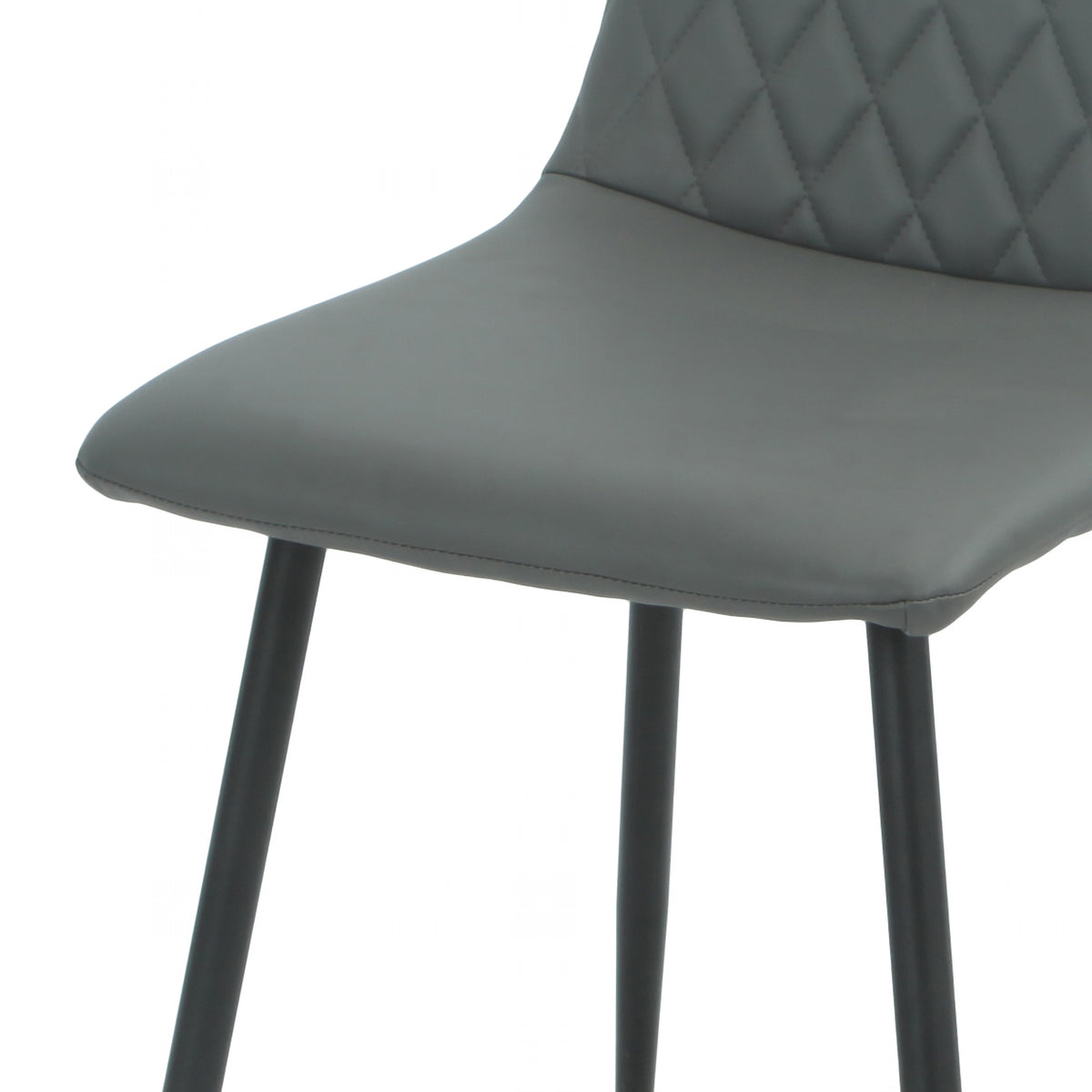 Argenta Dark Grey dining seat detail