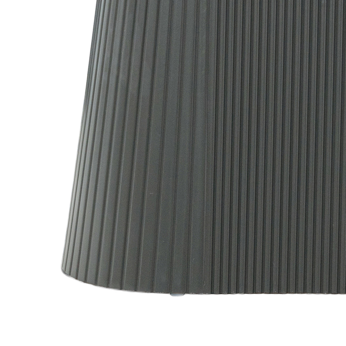 Barletta console fluted pedestal detail