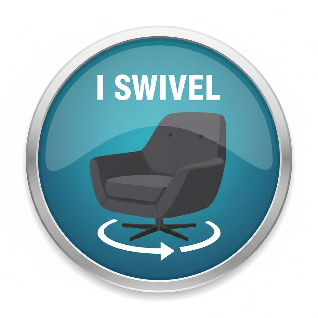 Bella, swivel feature graphic