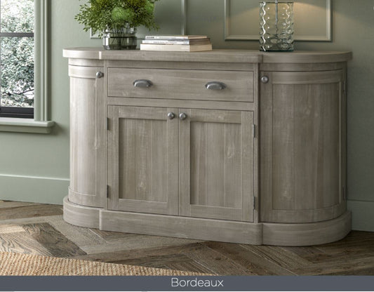 Bordeaux 4 Door Curved Sideboard