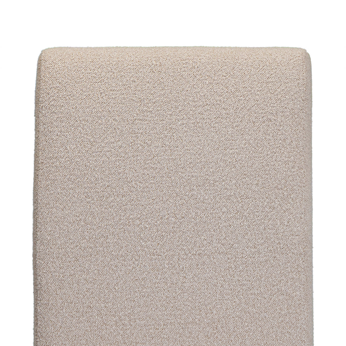 Chateau Rustic Beige Dining Chairs, beige upholstery detail