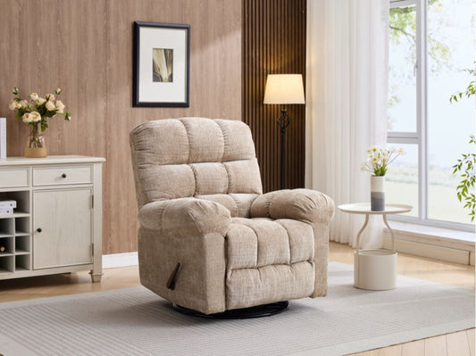 Cloud Swivel Armchair - Beige