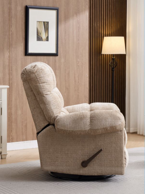 Cloud Swivel Armchair - Beige