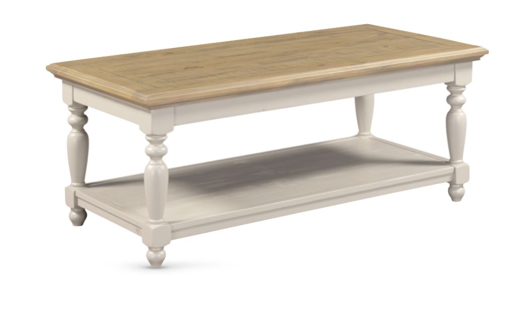 Chateau Pine Coffee Table- Grey