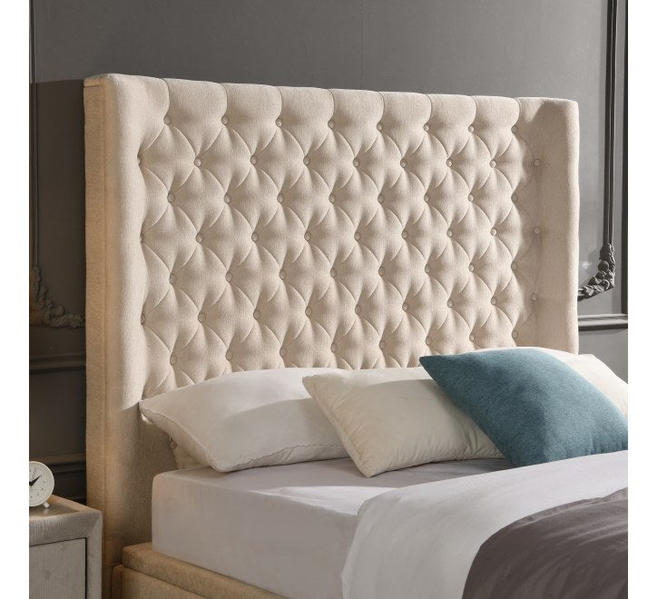  Emma Beige Fabric Headboard