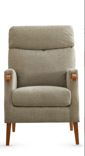 Faro Fireside Fabric Armchair - Rabbit 