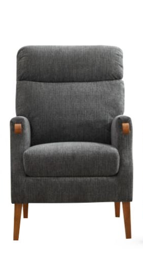 Faro Fireside Fabric Armchair - Anthracite