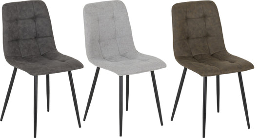 Fenton Chair (Box of 2)- Available In 3 Colours
