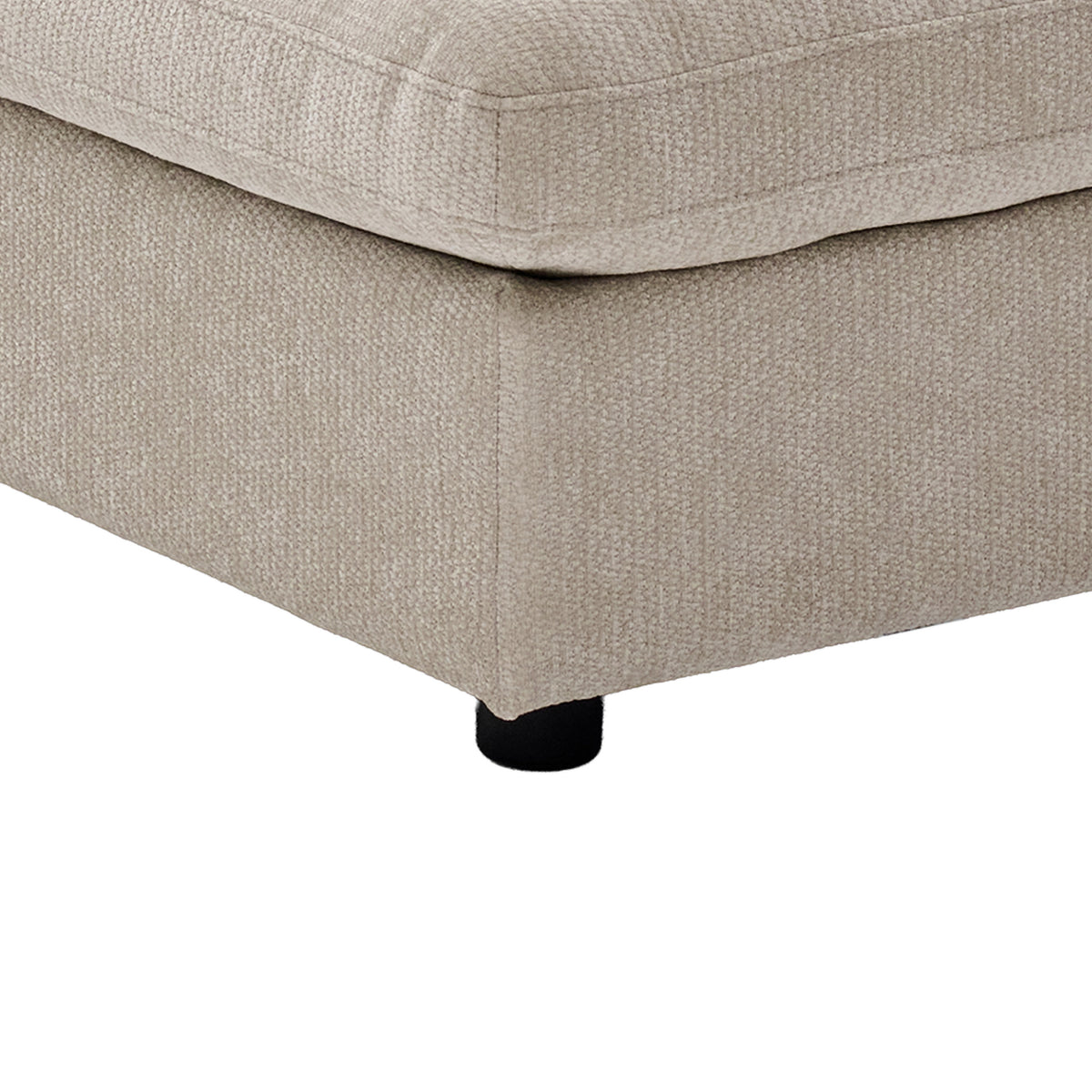 Haven Biscuit fabric base and foot detail