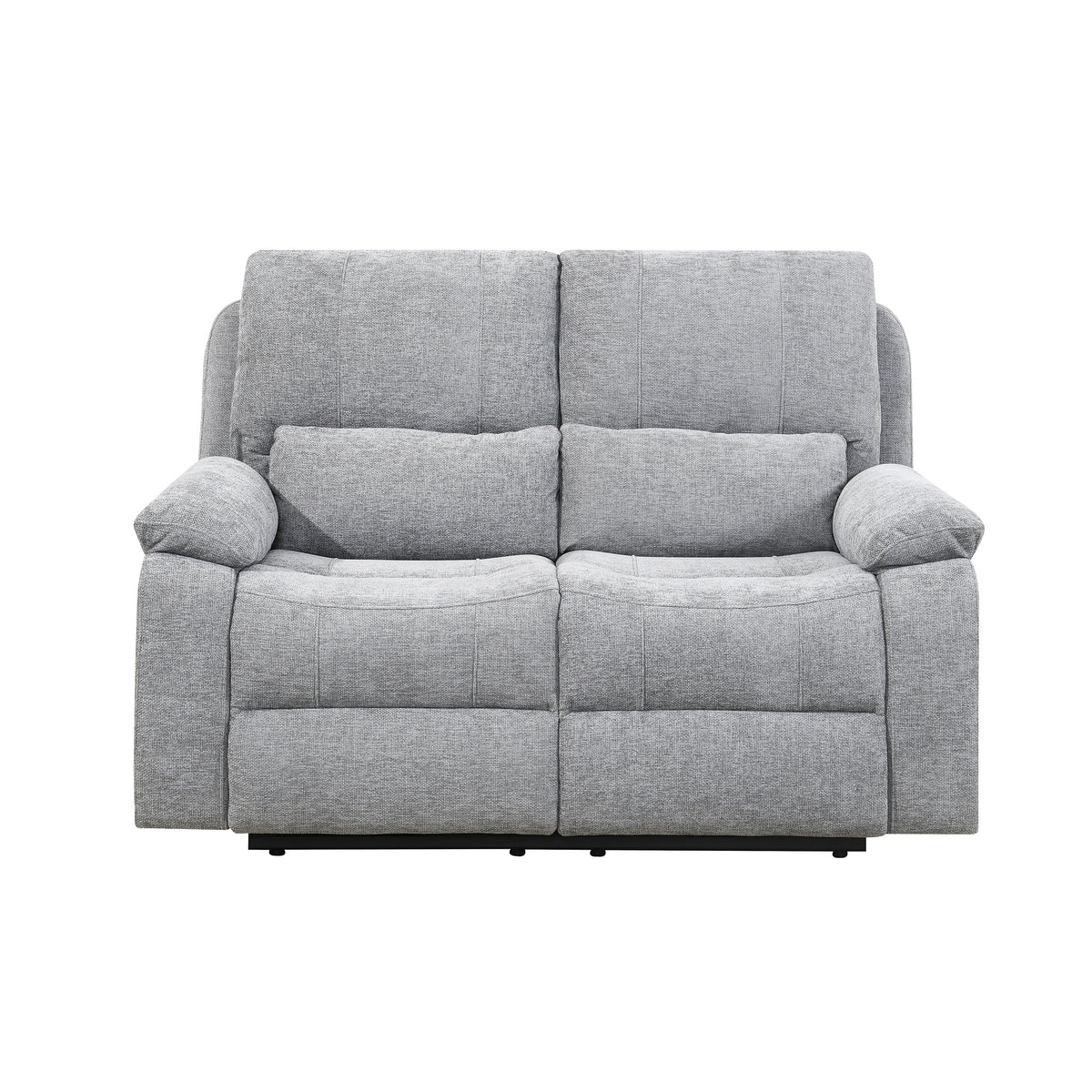 Knightsbridge in Granite, 2 seater sofa front view