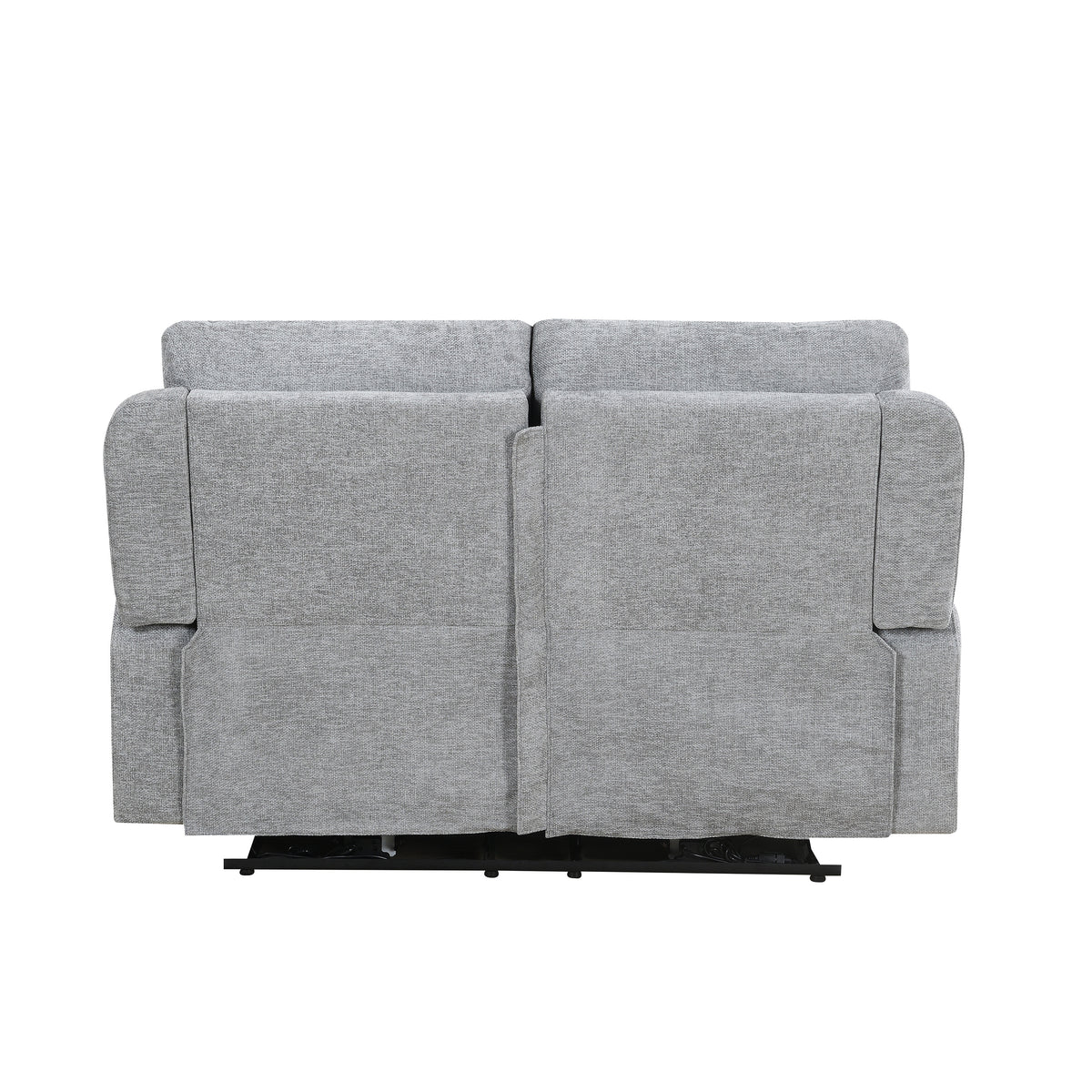 Knightsbridge in Granite, 2 seater sofa rear view