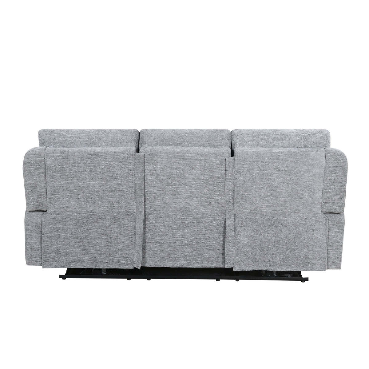 Knightsbridge in Granite, 3 seater sofa rear view