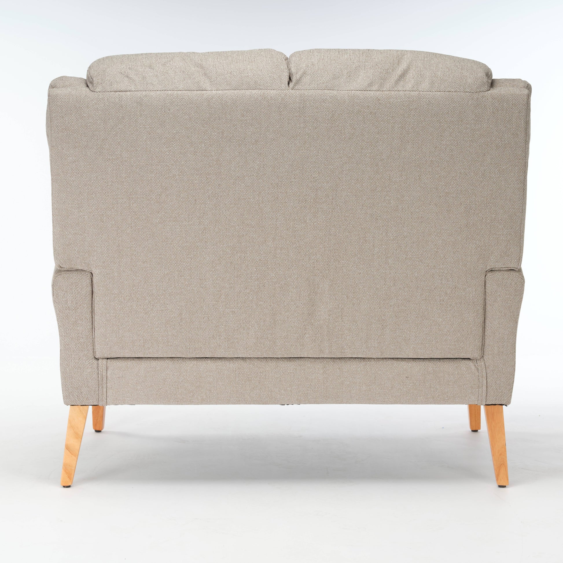 Lisbon 2 Seater Fabric Sofa - Taupe