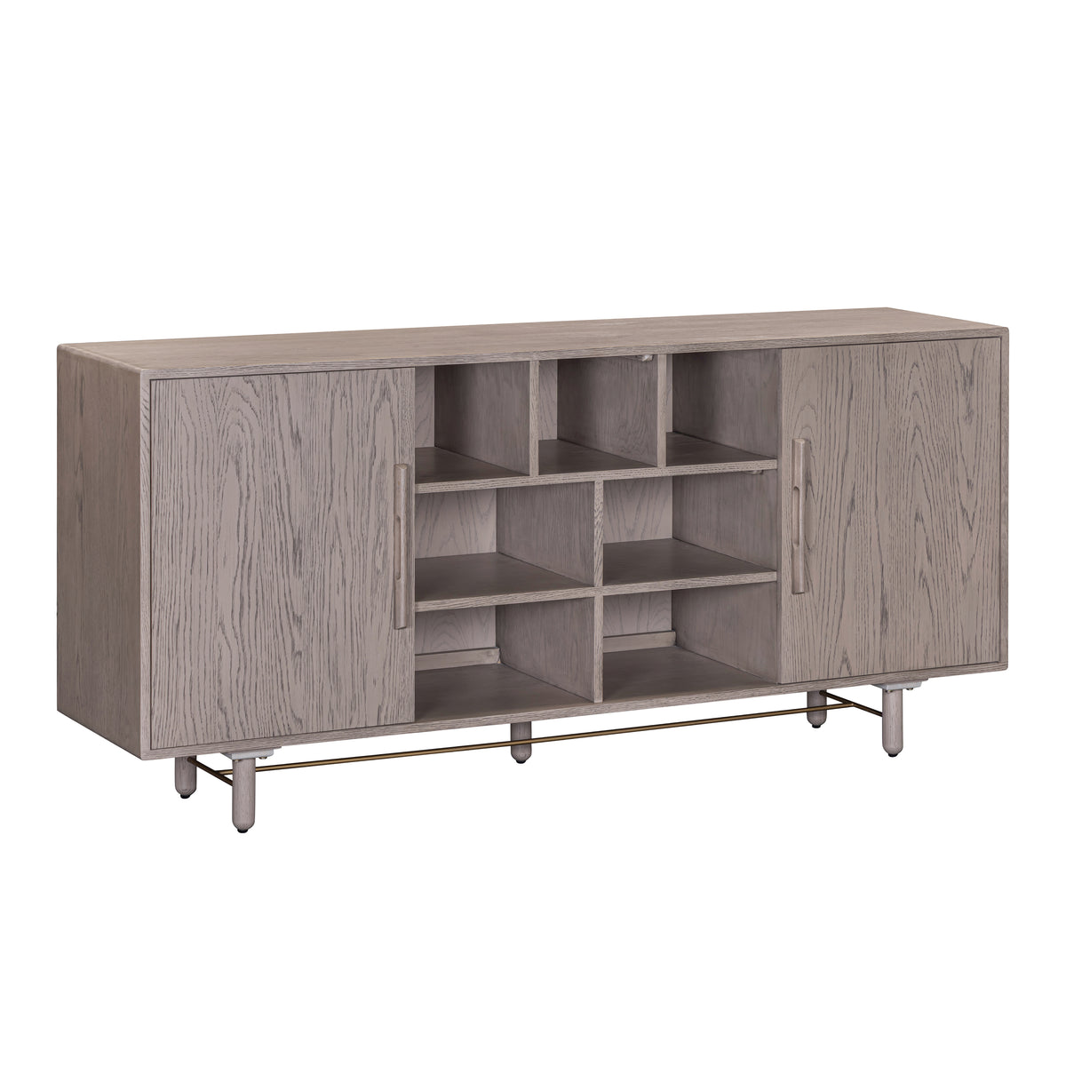 Madrid 2 Door Sideboard - angled view