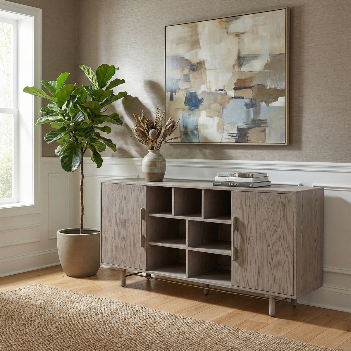 Madrid 2 Door Sideboard - lifestyle view