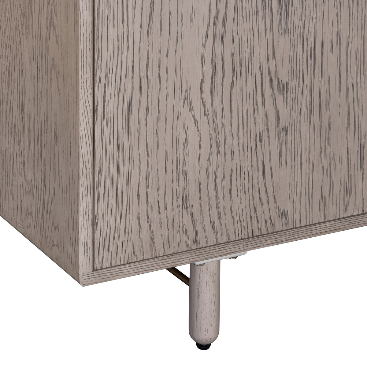 Madrid 2 Door Sideboard - raised leg detail