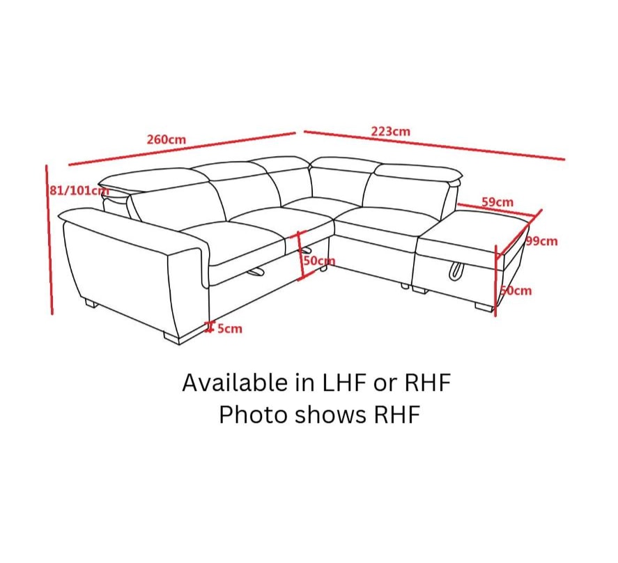 Malta Corner Sofa Suite / Sofa Bed