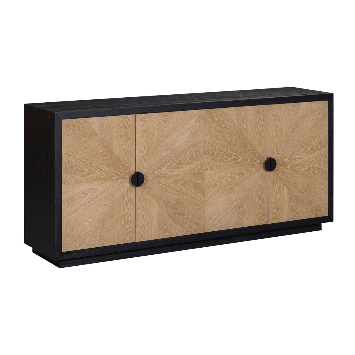 Marseille 4 Door Sideboard - angled view