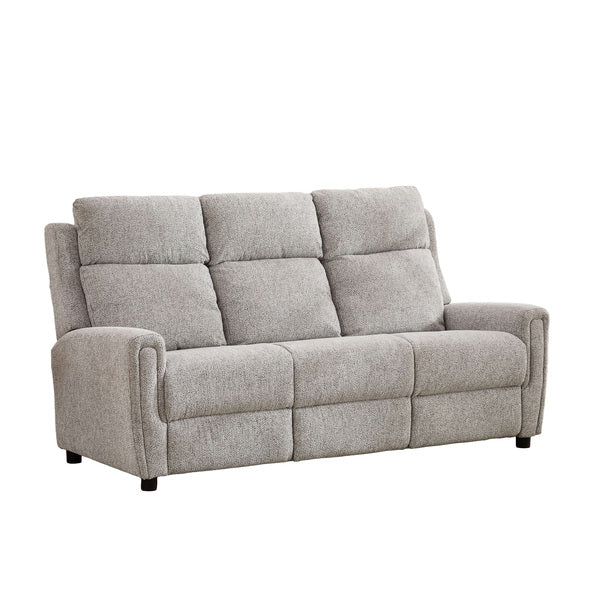 Mayfair 3+1+1 fixed sofa set in ash, three seater angled upright
