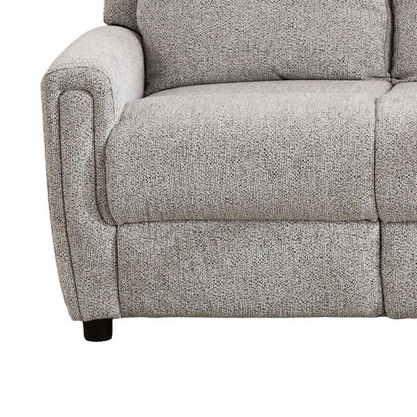 Mayfair 3+2 fixed sofa set in ash, padded armrest and seat