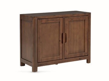 Monterey acacia Small Sideboard, angled view