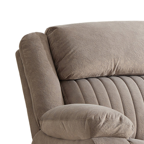 Morgan taupe sofa upholstery detail