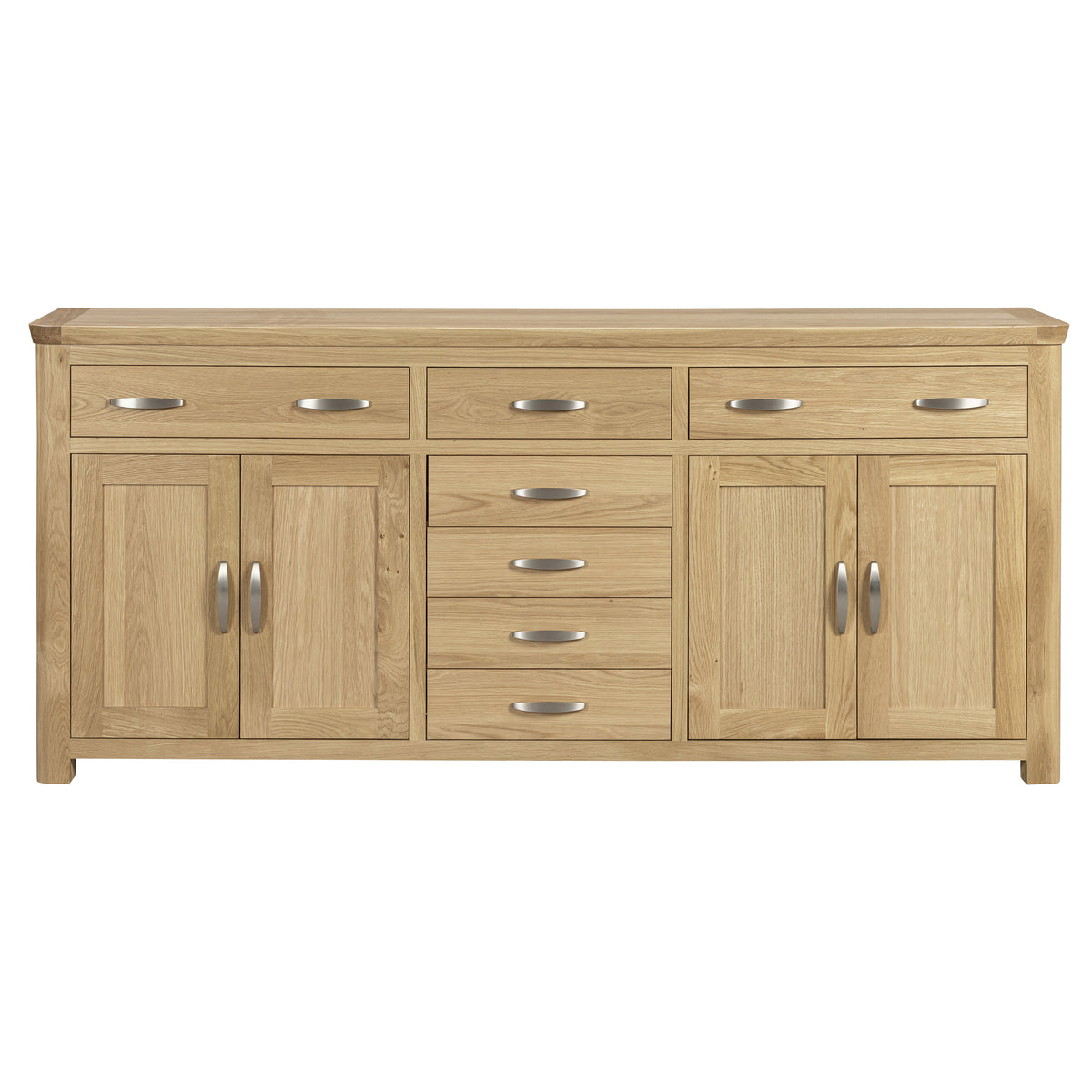 Treviso Oak Grand Sideboard, front view