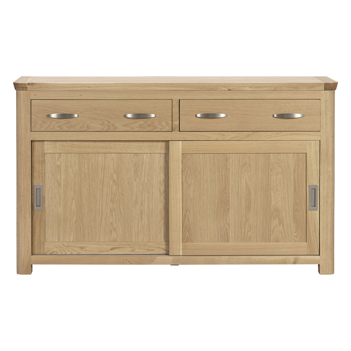Treviso oak Sliding Door Sideboard, front view