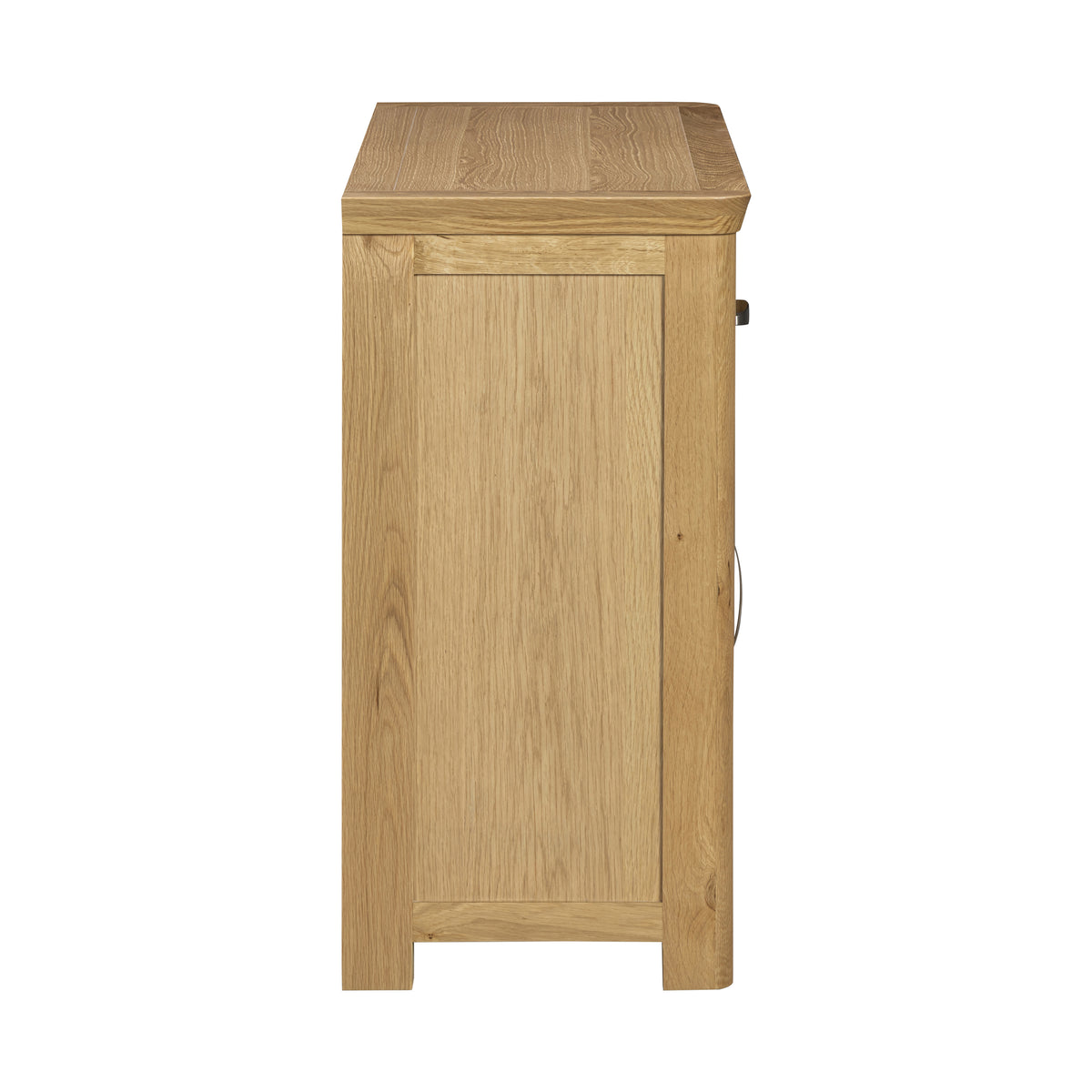 Treviso oak Small Sideboard, side view