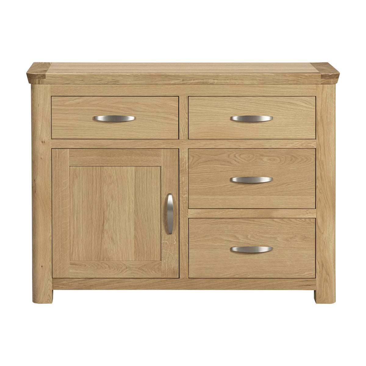 Treviso oak Small Sideboard, front view