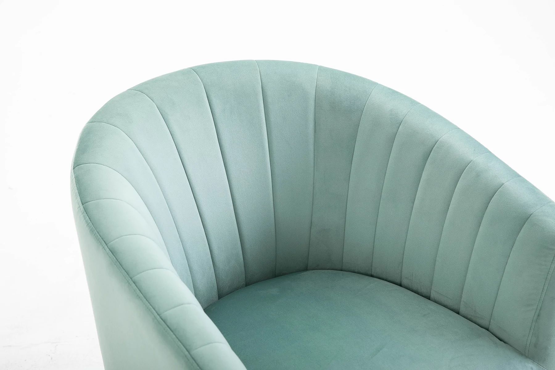 Nicole Velvet Chair - Teal