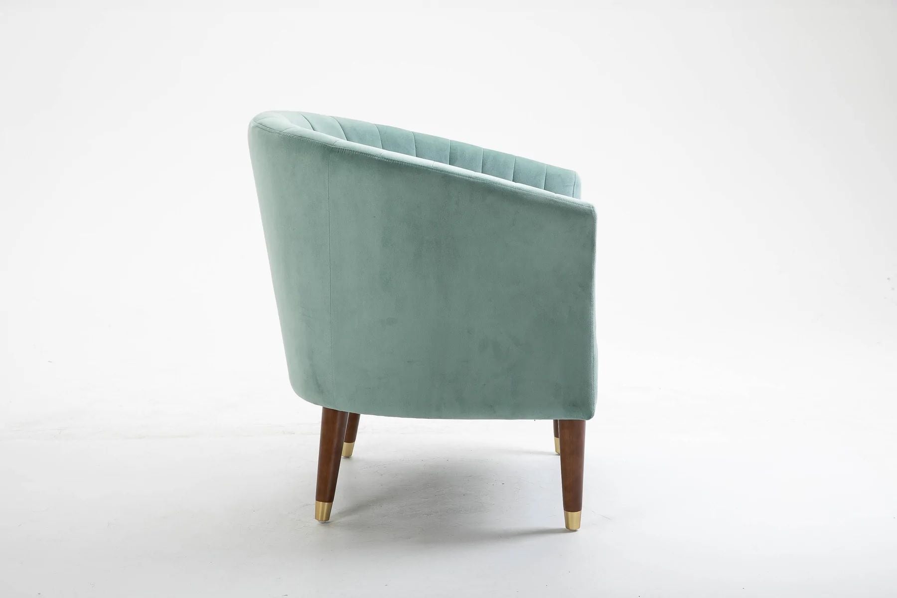 Nicole Velvet Chair - Teal