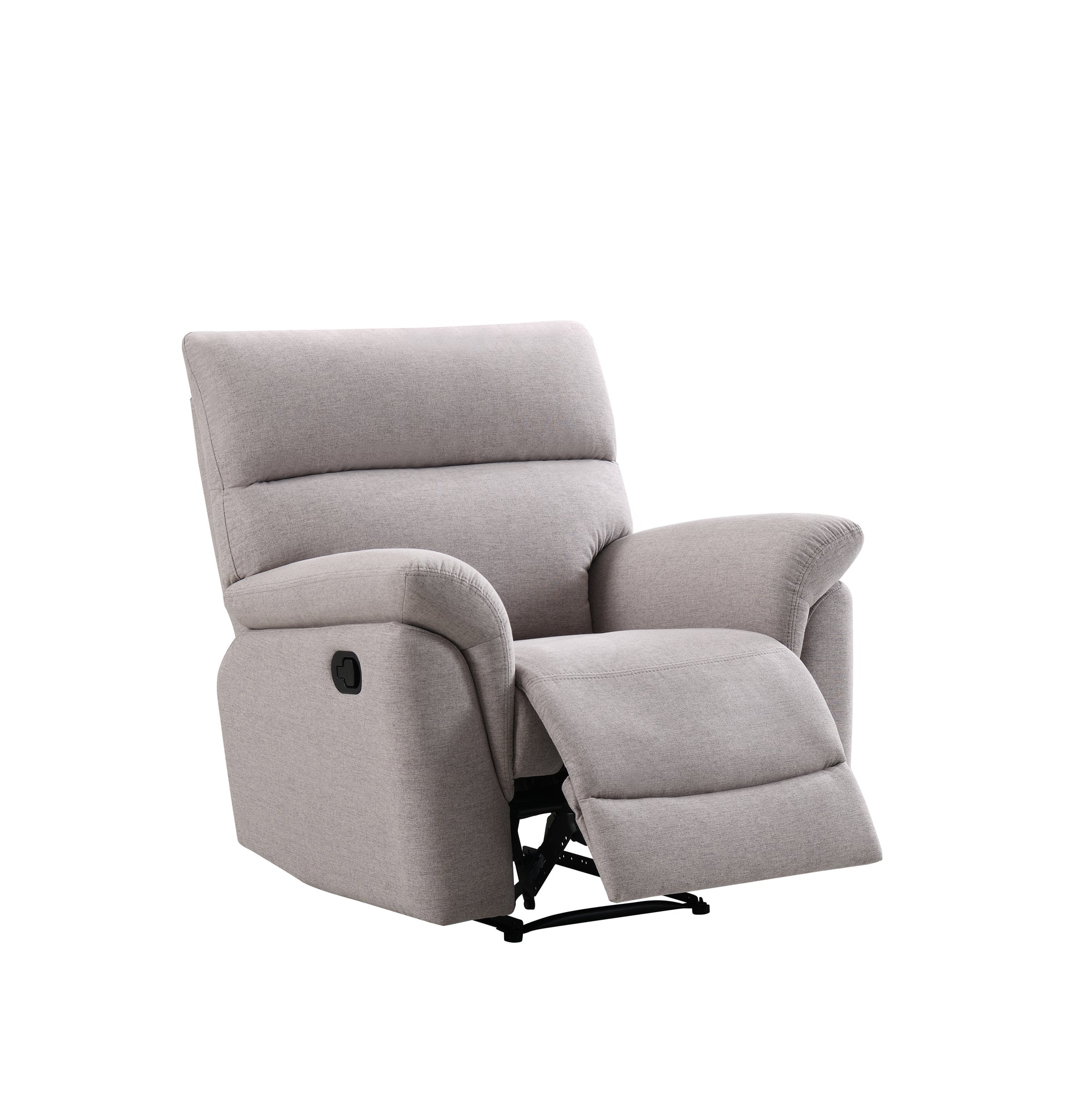 Phoenix Fabric Recliner Chair - Ash