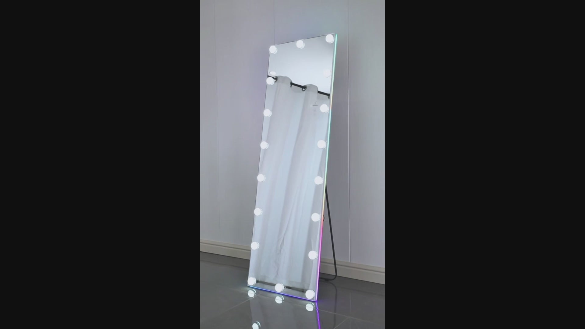 Glam Rainbow Full Length Mirror