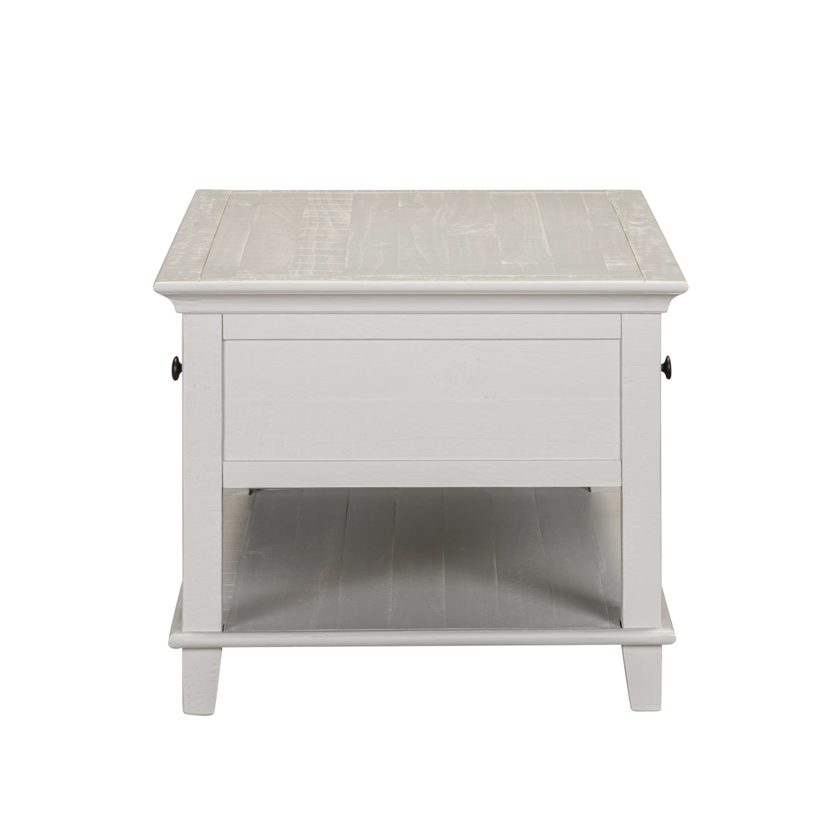 Provence 2 Drawer Coffee Table - Truffle - side view