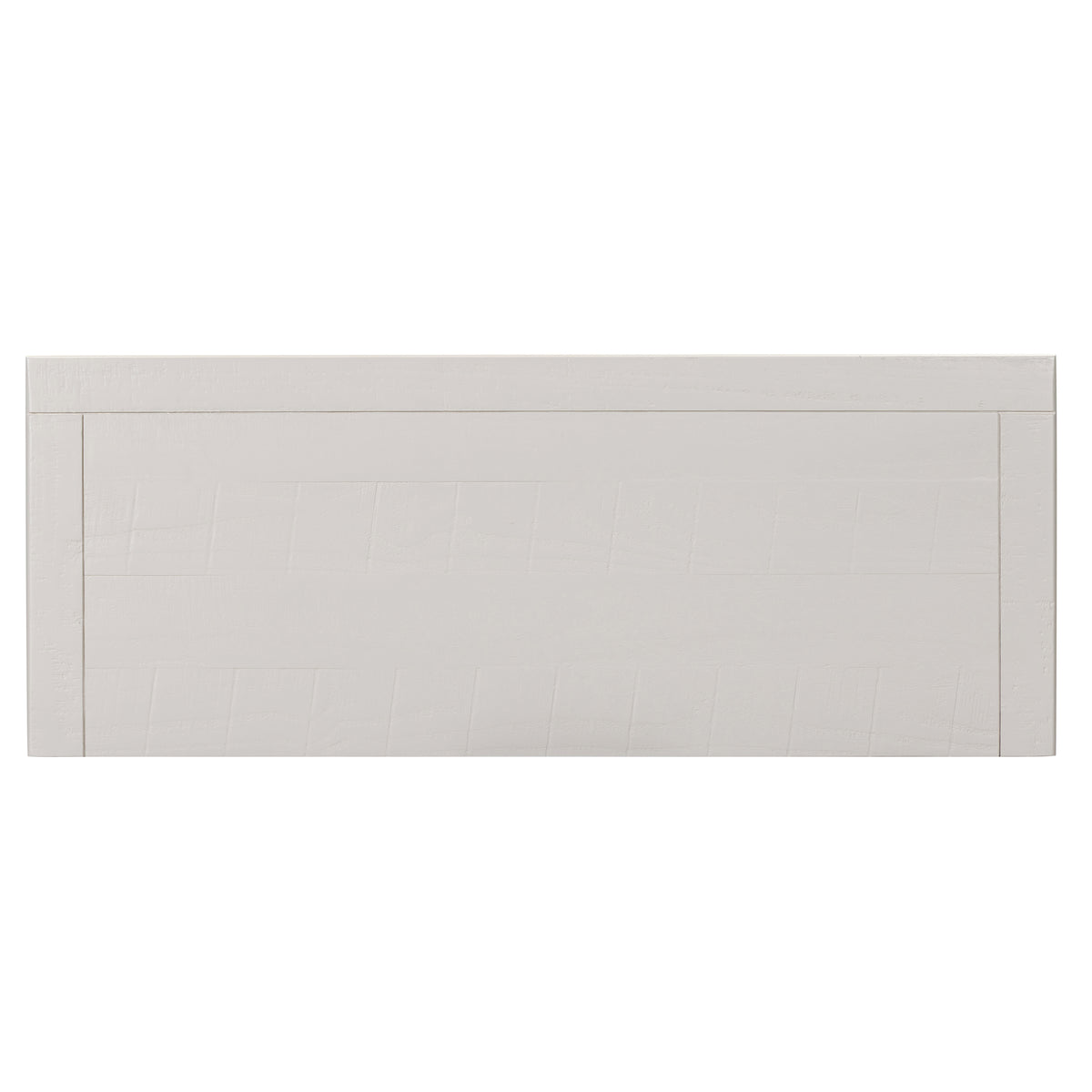 Provence 2 Drawer Console Table - Truffle - rear view