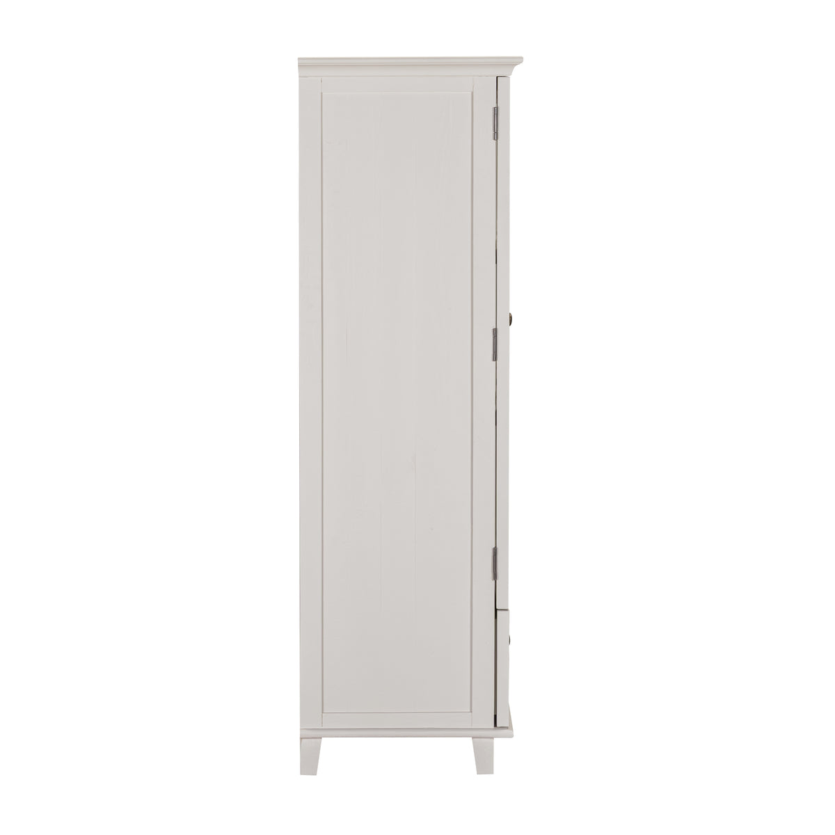 Provence Low Display Cabinet - Truffle - side view
