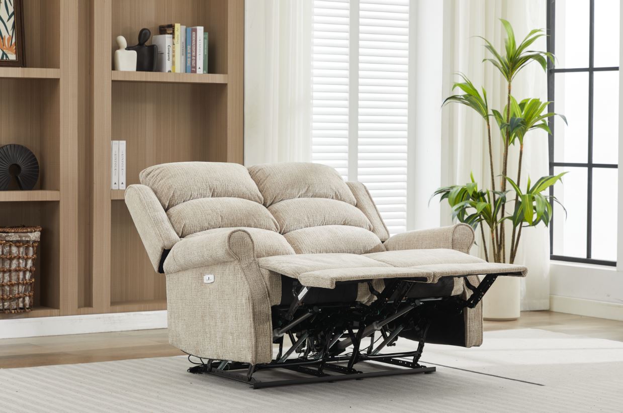 Regency 2 Seater Electric Sofa - Rabbit