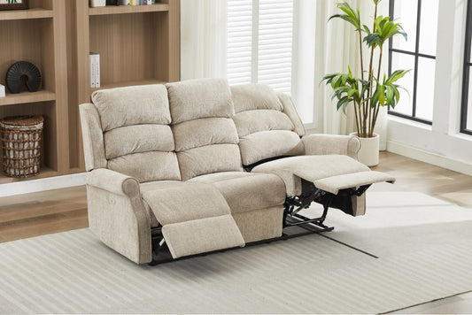 Regency 3 Seater Electric Sofa - Rabbit